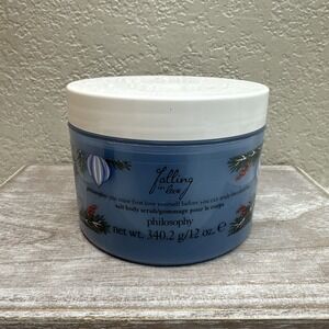$20 🌙 Philosophy FALLING IN LOVE Salt Body Scrub - Full Size 12 oz. NEW